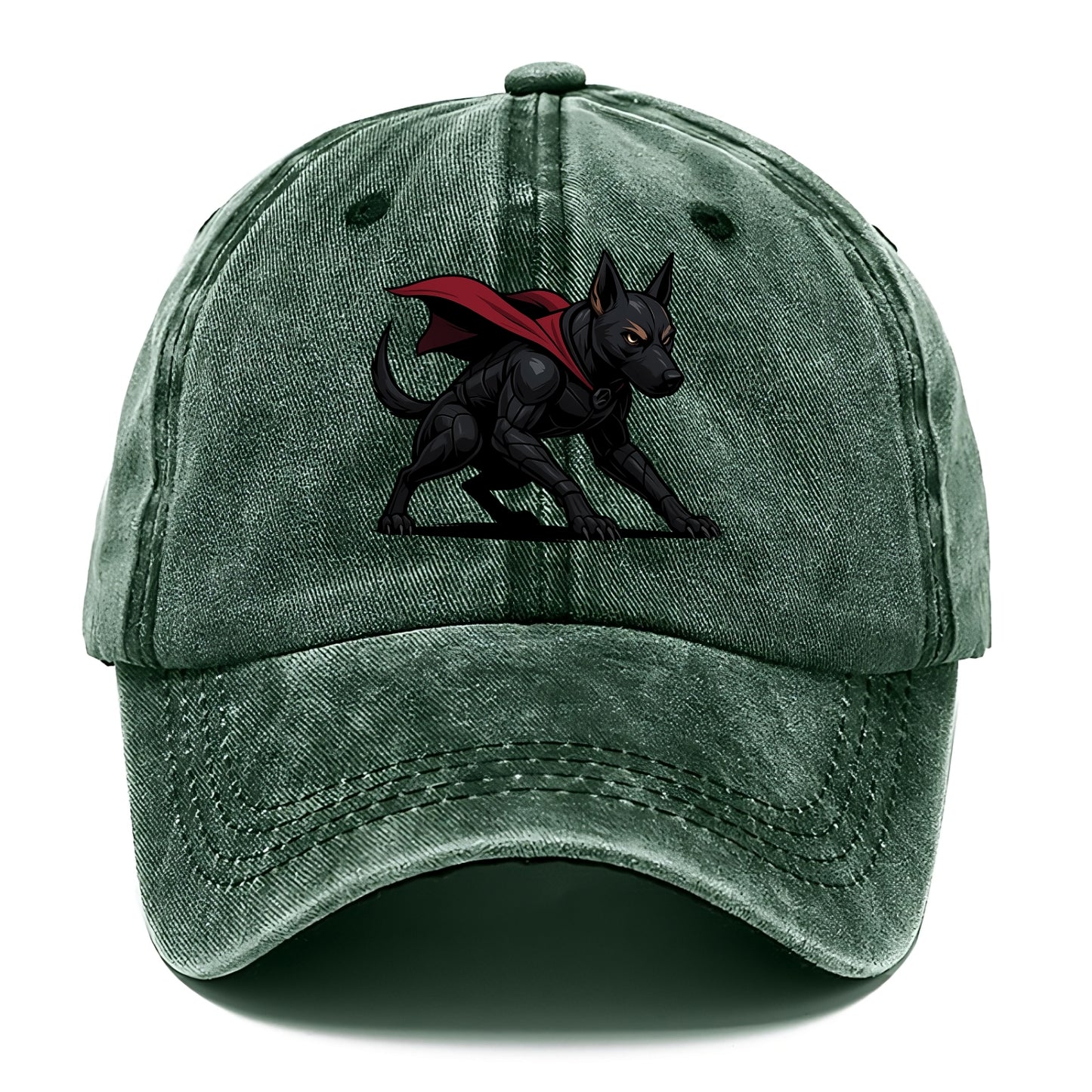 Belgian Malinois Black Panther  - Classic Cap - Forest Mist(Green)