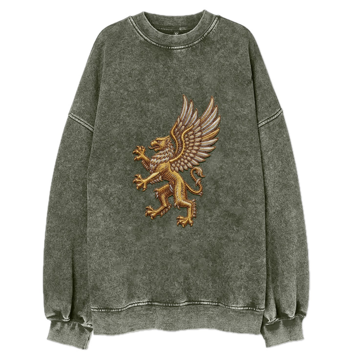 Griffin - Vintage Sweatshirt - Forest Mist(Green)