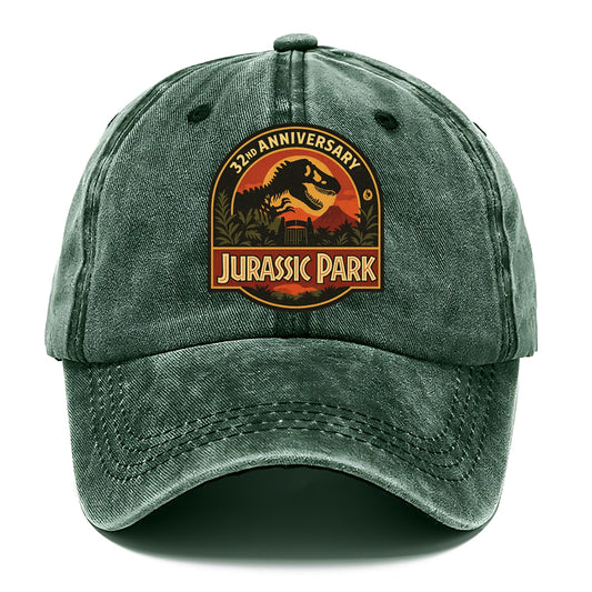 Jurassic Park 32nd Anniversary - Classic Cap - Forest Mist(Green)