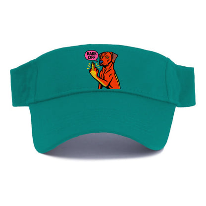 Rhodesian Ridgeback with distinctive ridge on back, athletic muscular paw up - Visor - Forest Mist(Green)