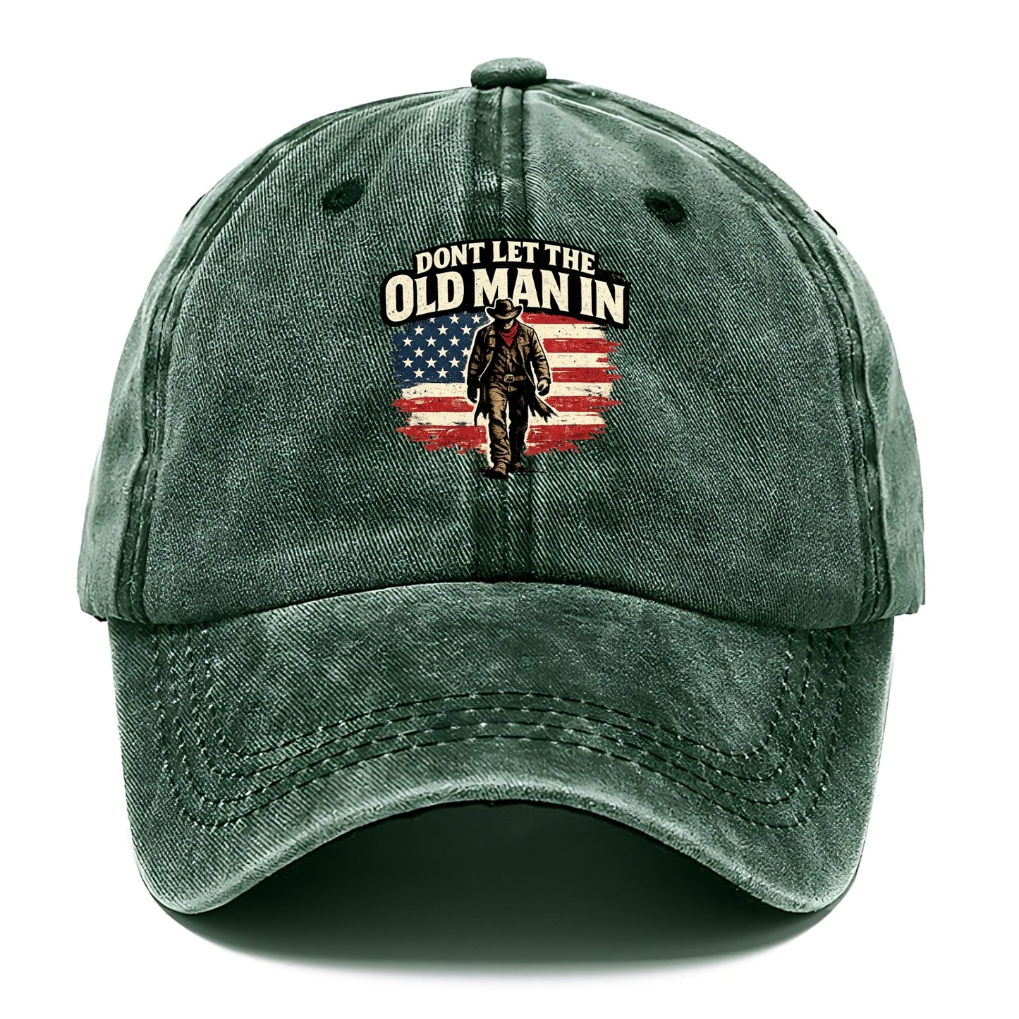 Dont Let The Old Man In - Classic Cap - Forest Mist(Green)