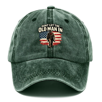 Dont Let The Old Man In - Classic Cap - Forest Mist(Green)