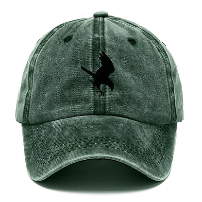 Hawk diving for prey - Classic Cap - Forest Mist(Green)