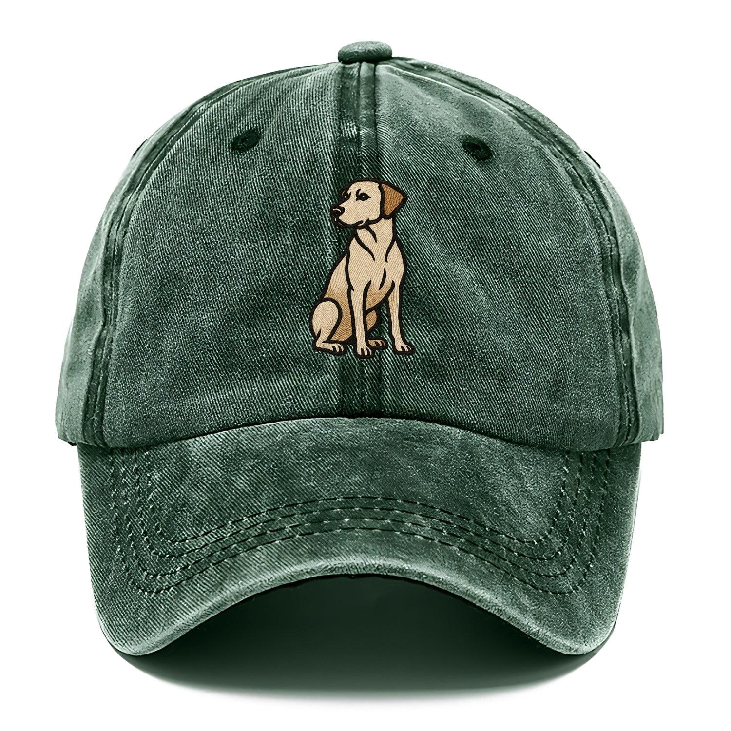 Rhodesian Ridgeback - Red wheaten sittin Classic Cap - Forest Mist(Green)