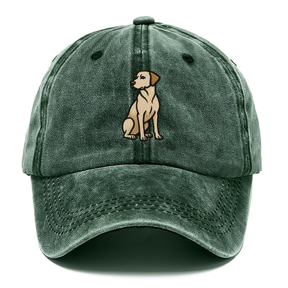 Rhodesian Ridgeback - Red wheaten sittin Classic Cap - Forest Mist(Green)
