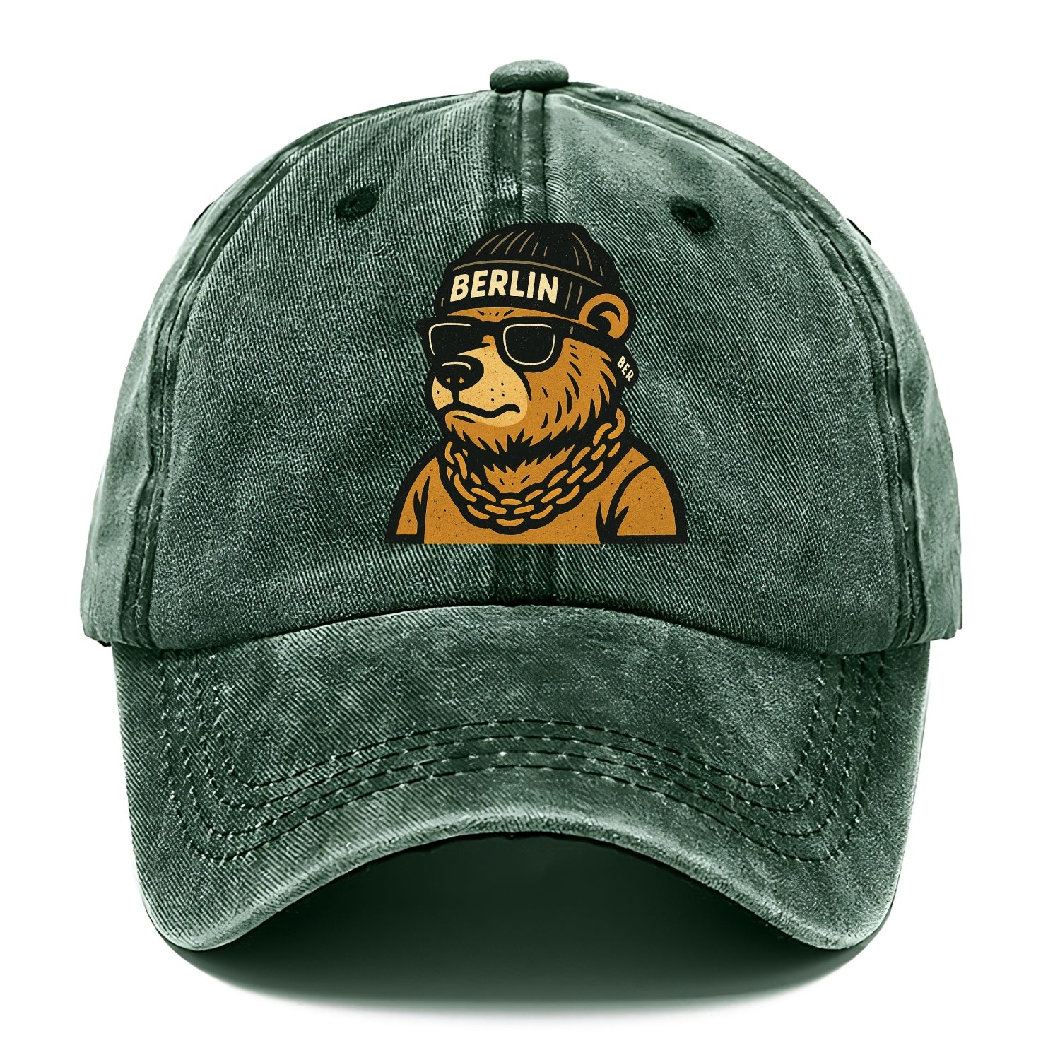 Berlin Bear - Classic Cap - Forest Mist(Green)