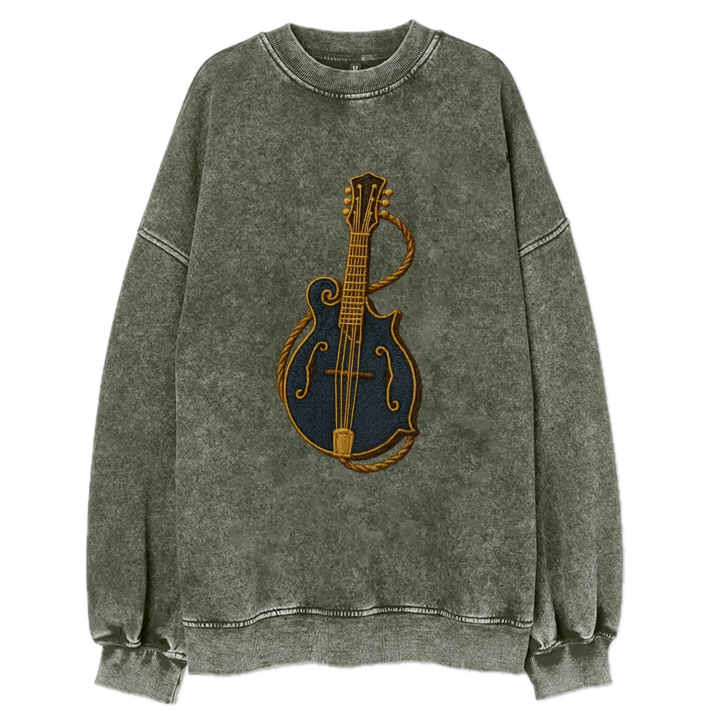 Mandolin  - Vintage Sweatshirt - Forest Mist(Green)