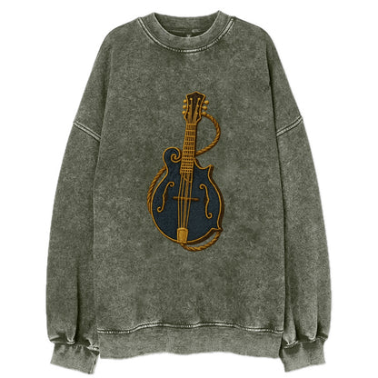 Mandolin  - Vintage Sweatshirt - Forest Mist(Green)