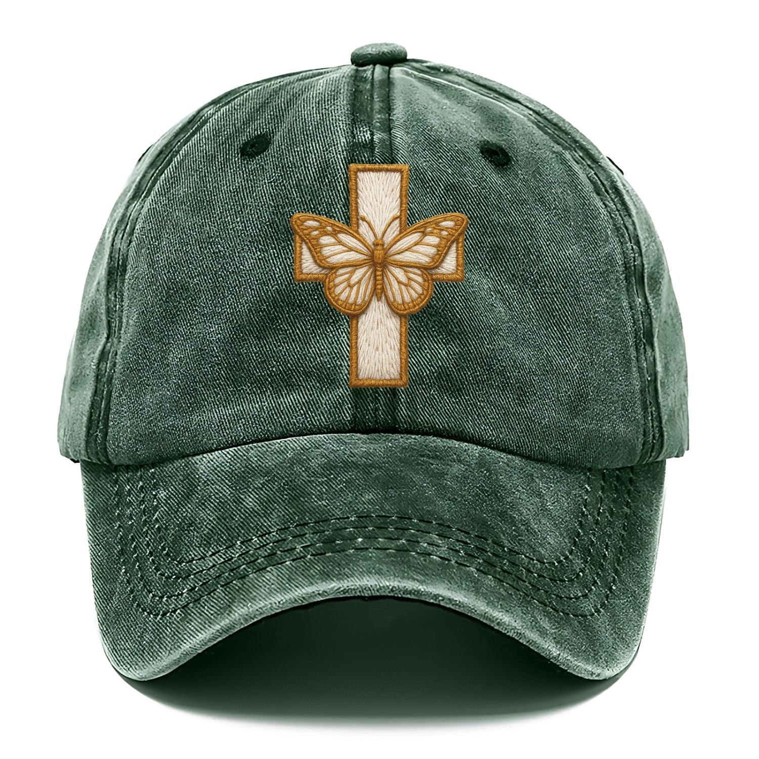 Resurrection Cross  - Classic Cap - Forest Mist(Green)