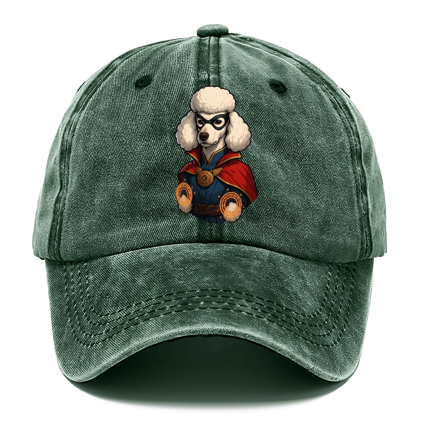 Poodle Doctor Strange  - Classic Cap - Forest Mist(Green)