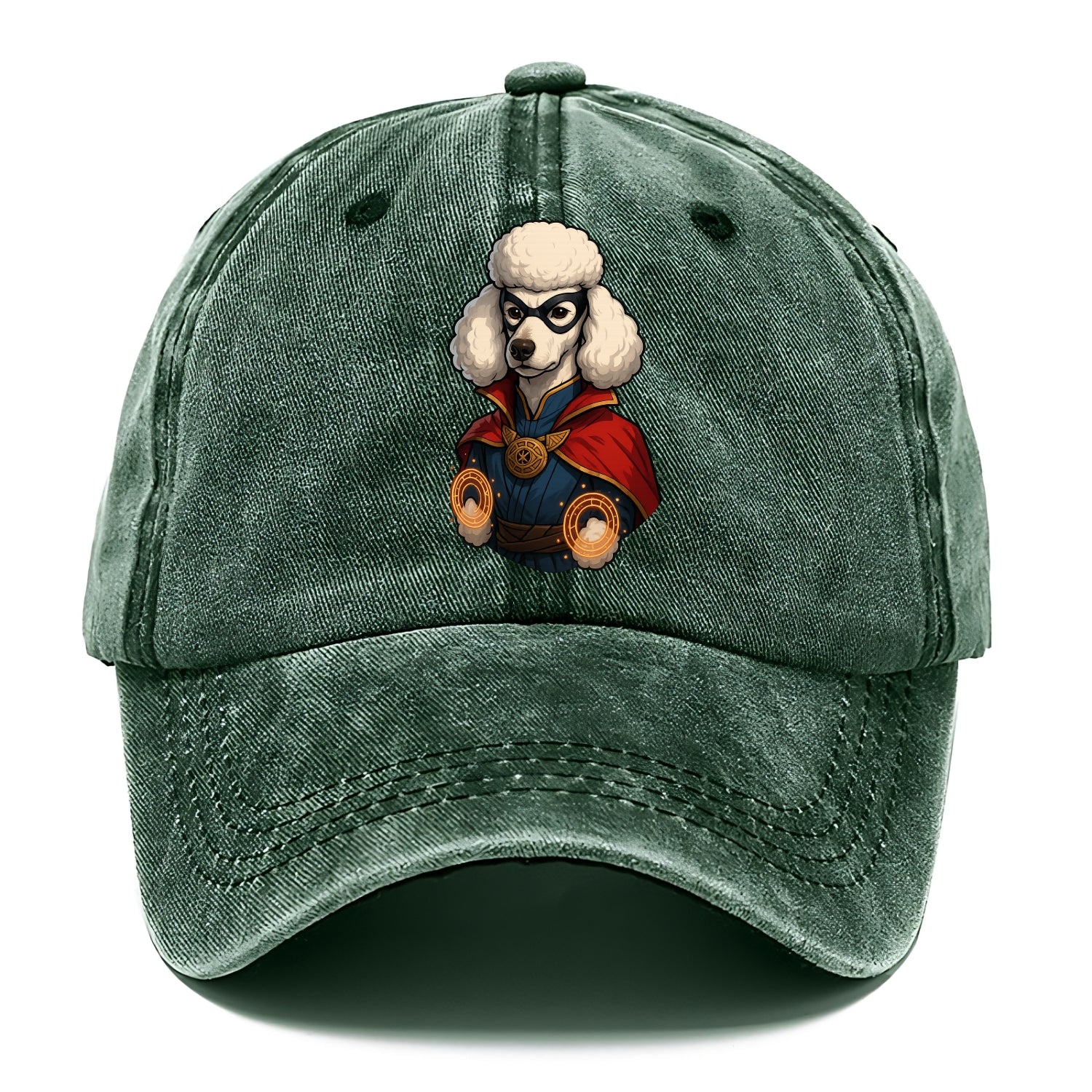 Poodle Doctor Strange  - Classic Cap - Forest Mist(Green)