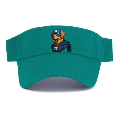 Labrador Patriotic Hero  - Visor - Forest Mist(Green)