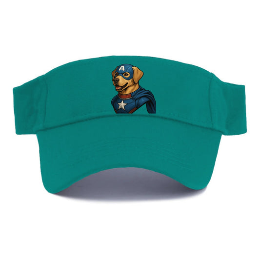 Labrador Patriotic Hero  - Visor - Forest Mist(Green)