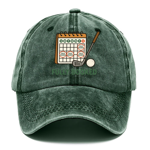 Calendar with every weekend marked for golf - Fully Booked - golf obsession - Classic Cap