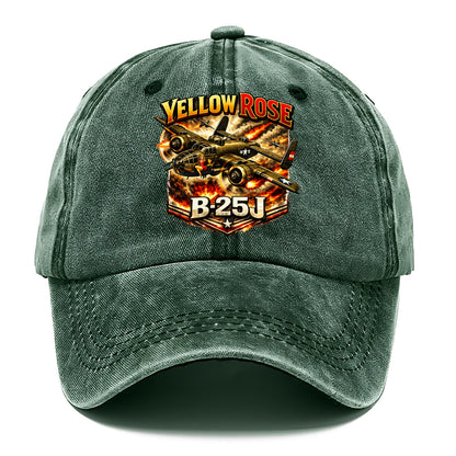 B 25j Yellow Rose - Classic Cap - Forest Mist(Green)