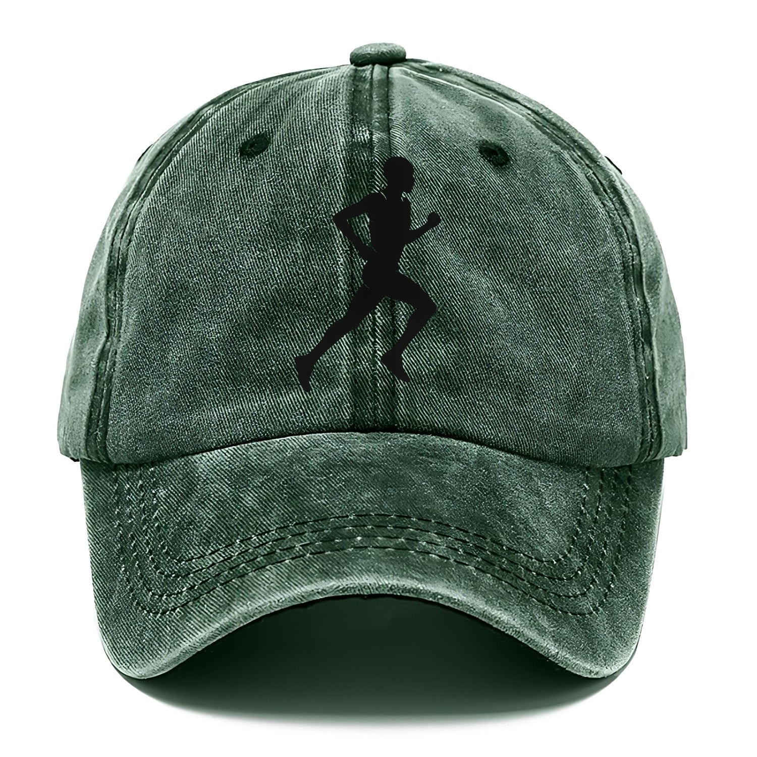 Kenyan distance runner stride - Classic Cap - Forest Mist(Green)