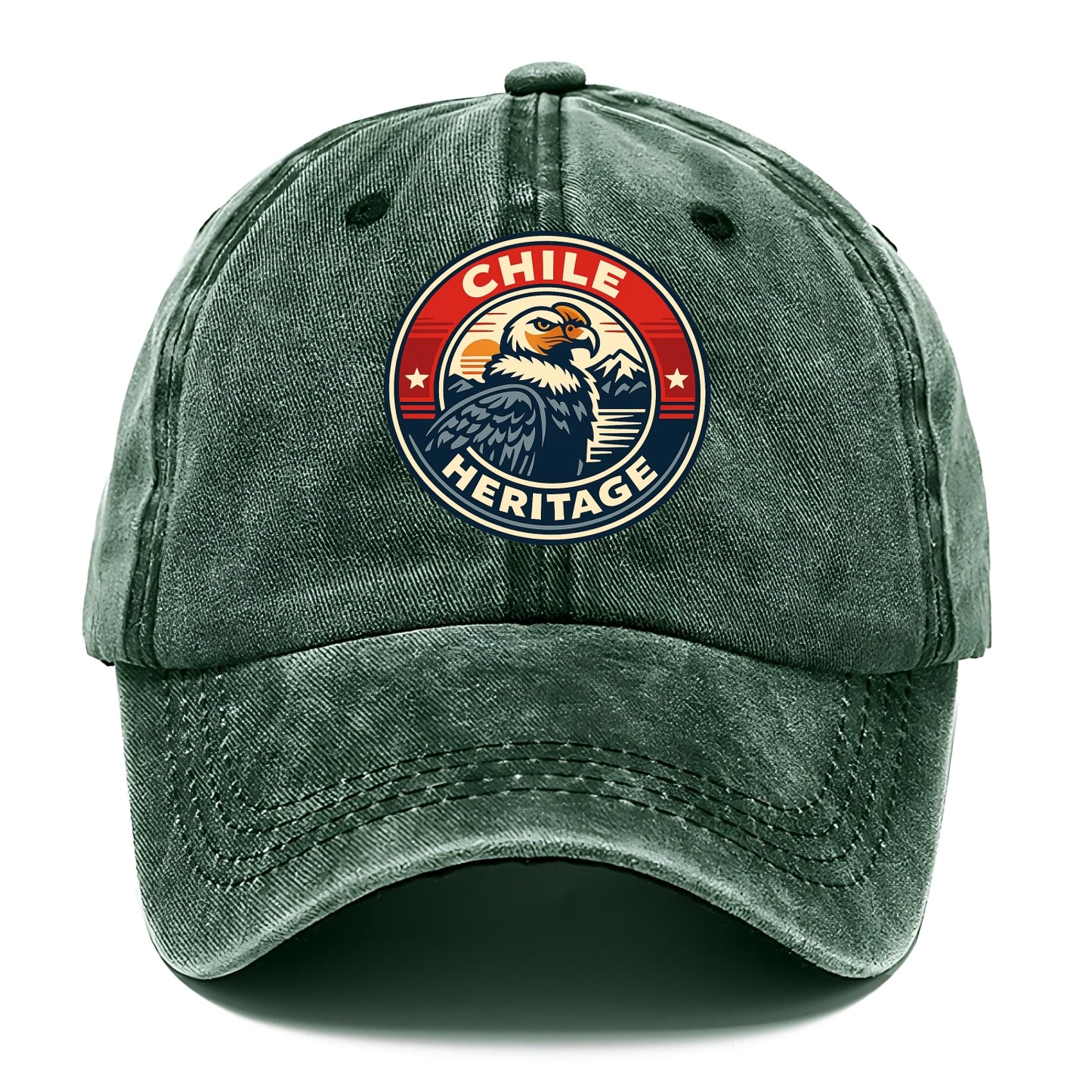 Andean Spirit Emblem - Classic Cap - Forest Mist(Green)