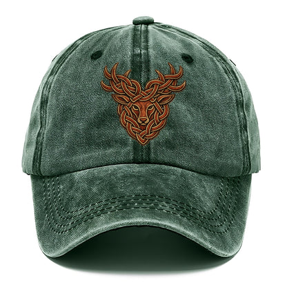 Stag Knot - Classic Cap - Forest Mist(Green)