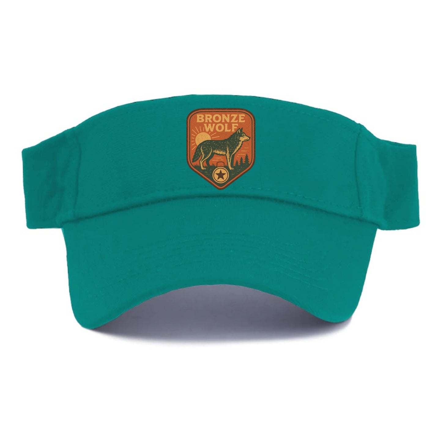 Bronze Wolf Medal  - Visor - Forest Mist(Green)