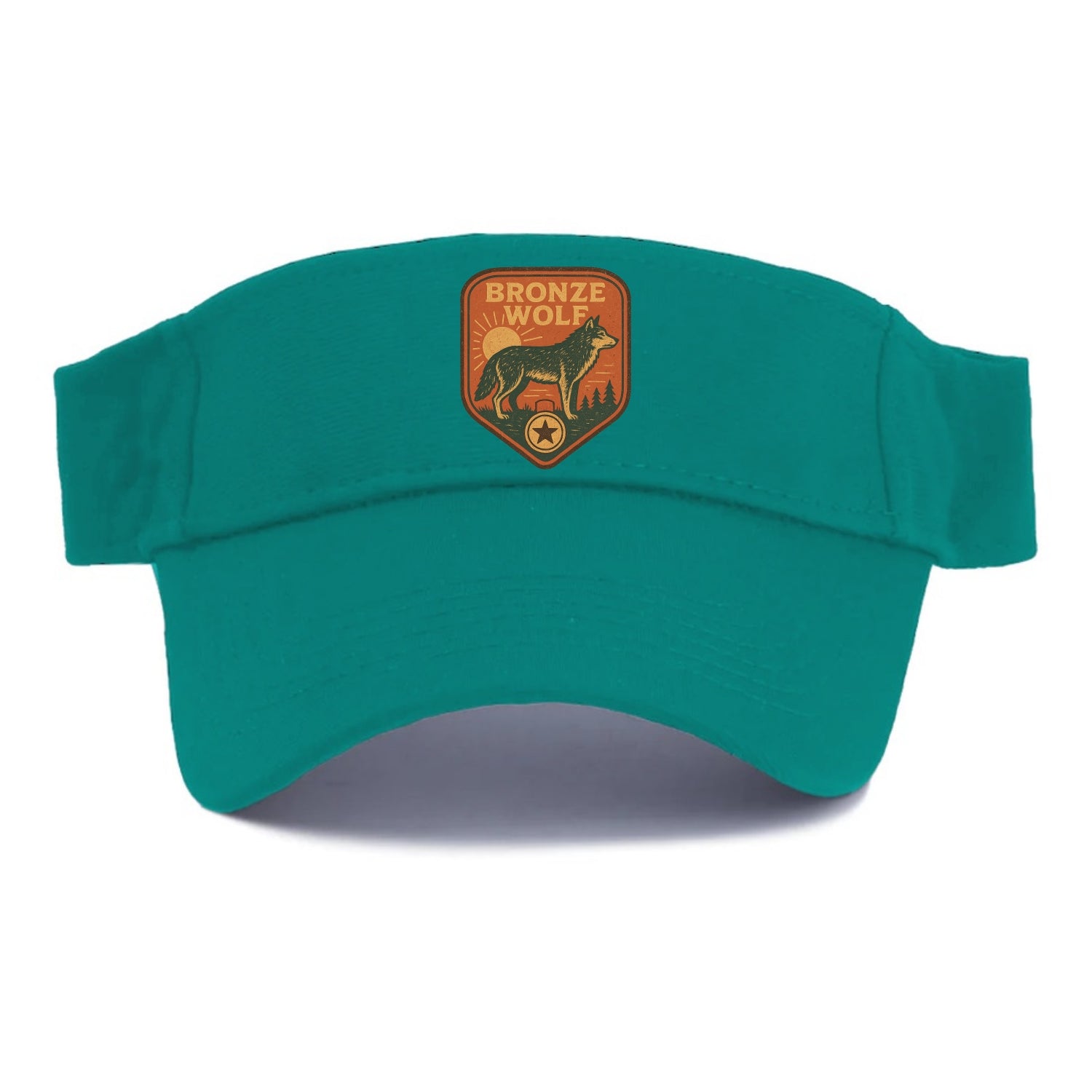 Bronze Wolf Medal  - Visor - Forest Mist(Green)