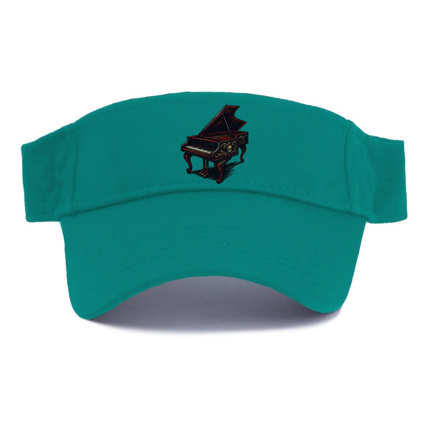 Harpsichord with baroque decorative styling - Visor - Forest Mist(Green)