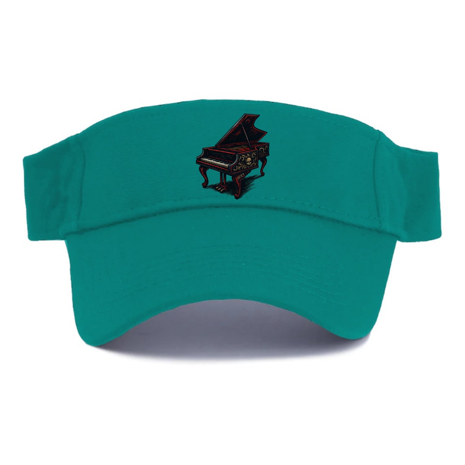 Harpsichord with baroque decorative styling - Visor - Forest Mist(Green)