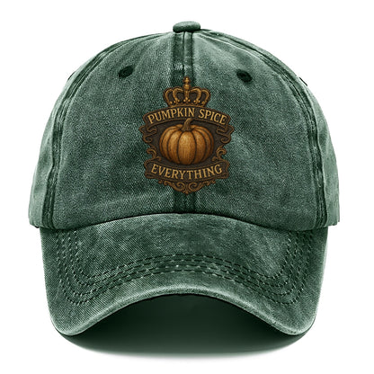 Pumpkin Spice Everything  - Classic Cap - Forest Mist(Green)