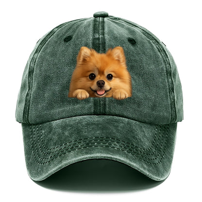 Pomeranian  - Classic Cap - Forest Mist(Green)