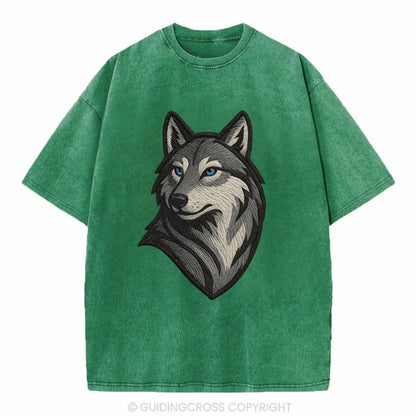 Trust Your Instincts  - Vintage T-shirt - Forest Mist(Green)