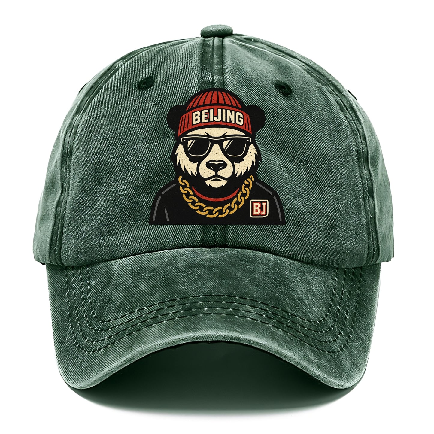 Beijing Panda - Classic Cap - Forest Mist(Green)