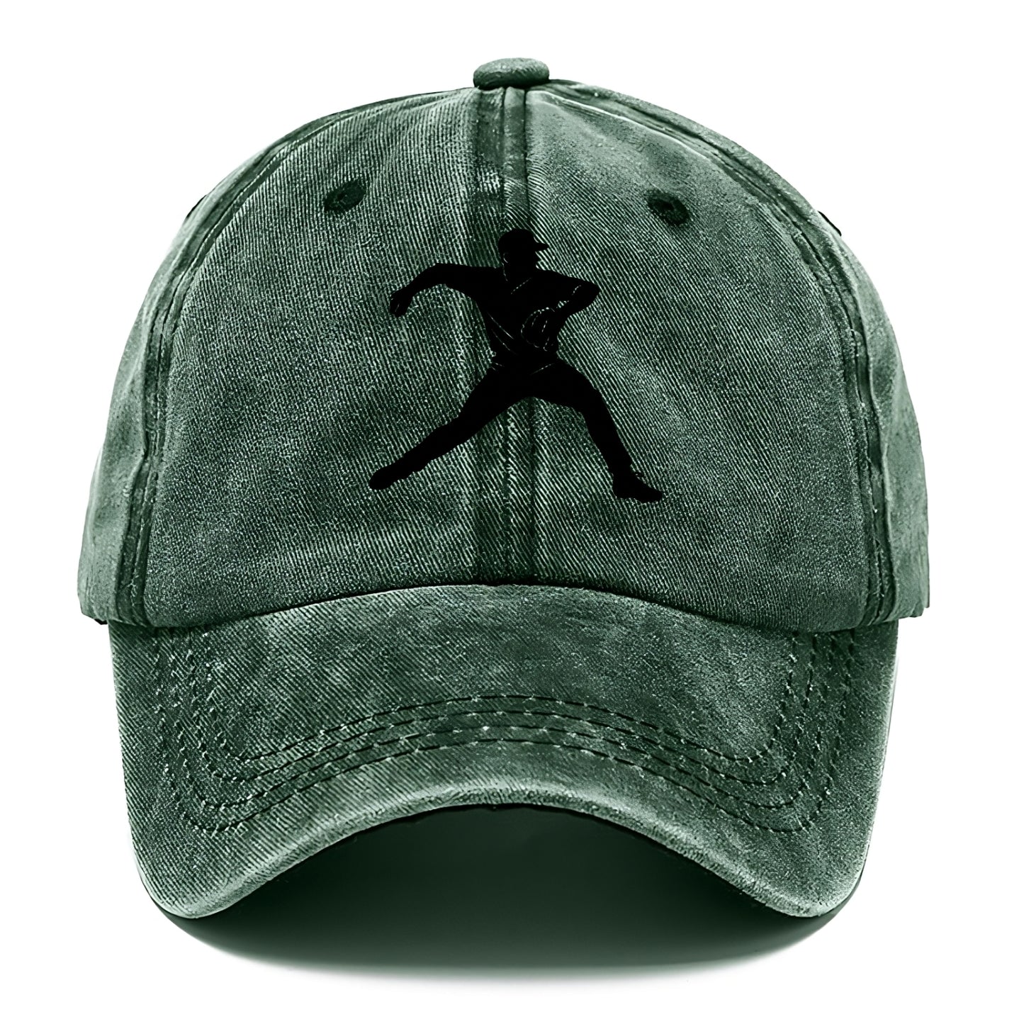 Baseball pitcher wind-up motion - Classic Cap - Forest Mist(Green)
