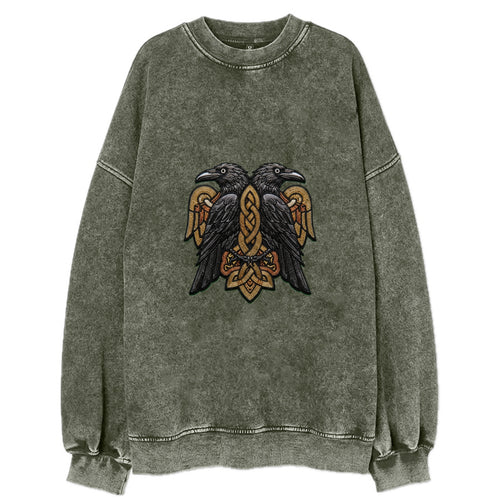 Odin's Ravens - Vintage Sweatshirt