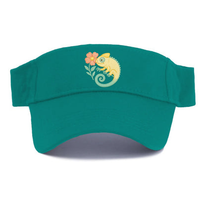 Yellow Chameleon - Visor - Forest Mist(Green)