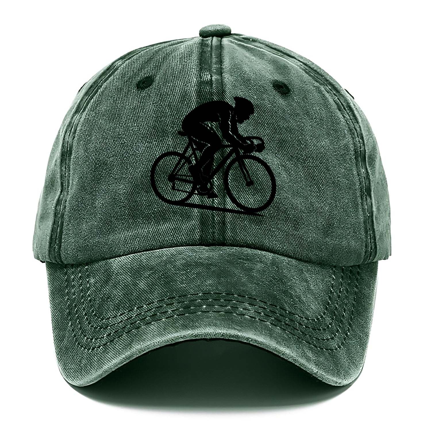 Sprint cyclist racing stance - Classic Cap - Forest Mist(Green)