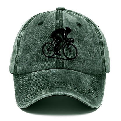Sprint cyclist racing stance - Classic Cap - Forest Mist(Green)