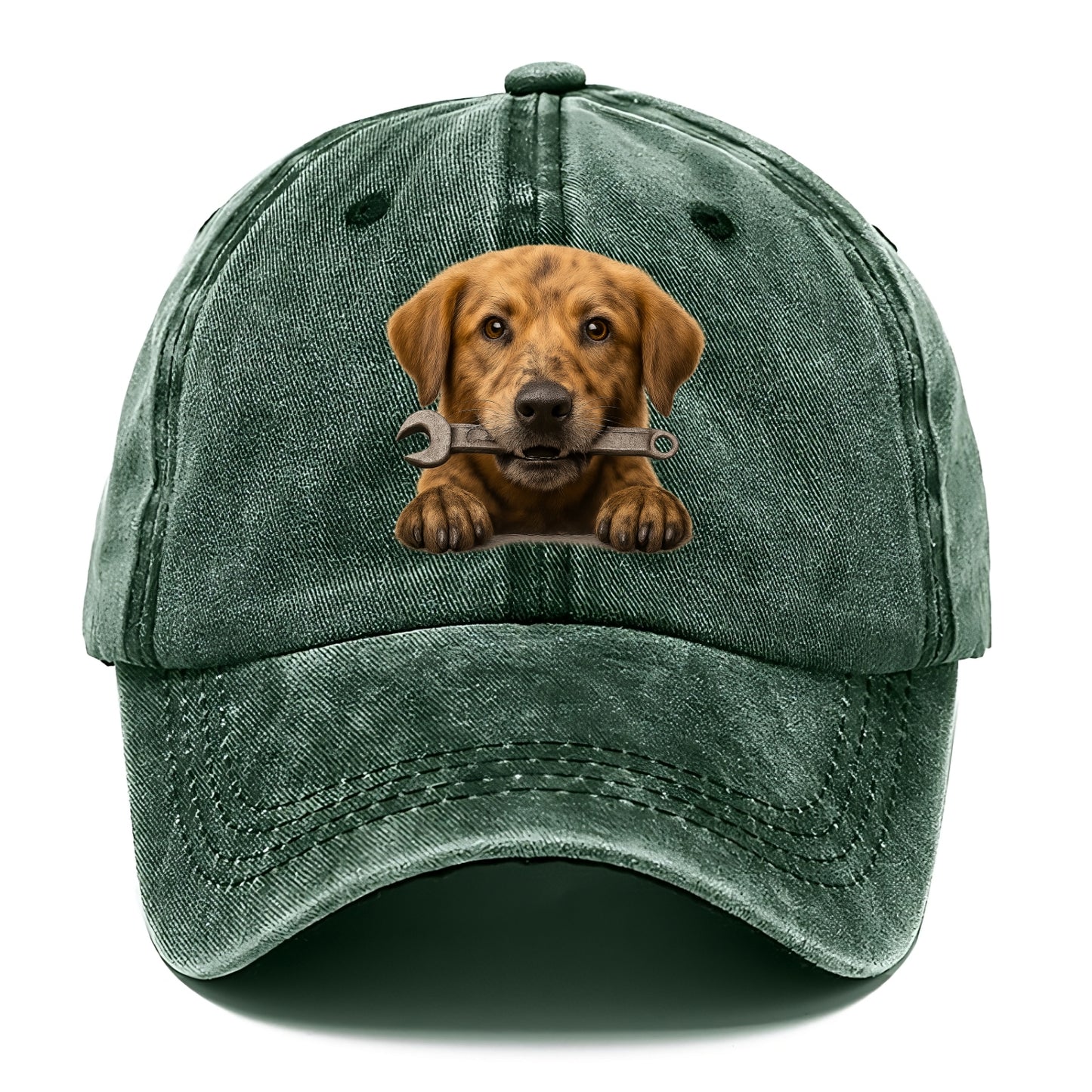 Mechanic Dog  - Classic Cap - Forest Mist(Green)