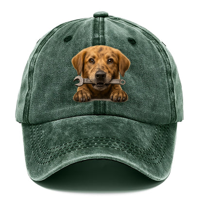 Mechanic Dog  - Classic Cap - Forest Mist(Green)