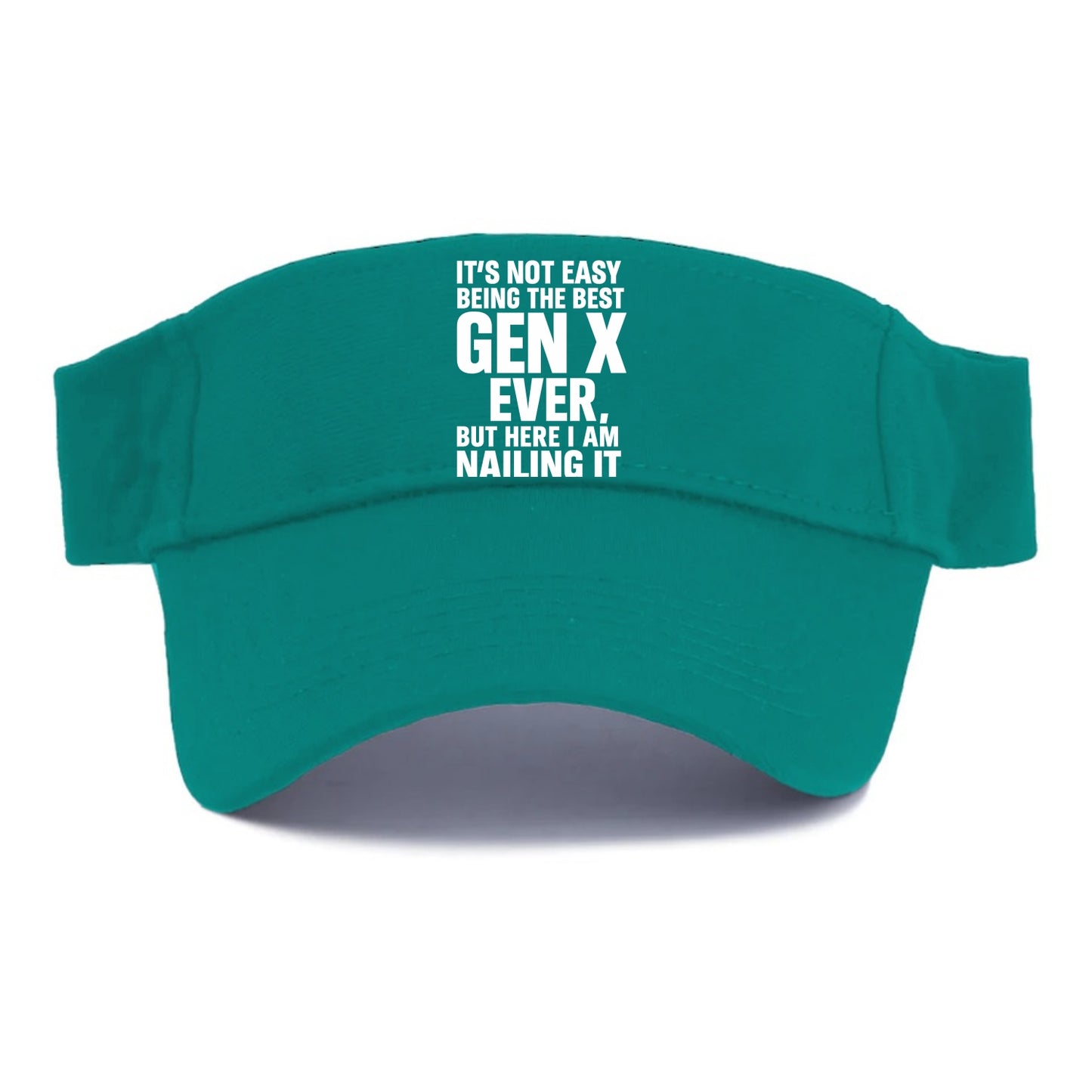 It's not easy being the best GEN X ever, but here I am nailing it - Visor - Forest Mist(Green)