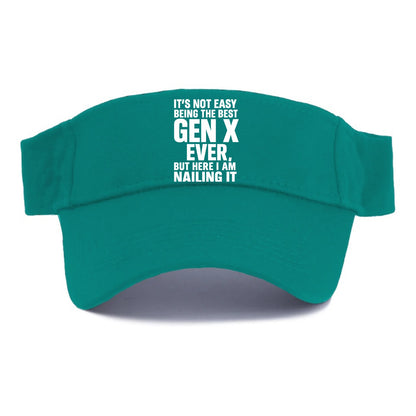 It's not easy being the best GEN X ever, but here I am nailing it - Visor - Forest Mist(Green)