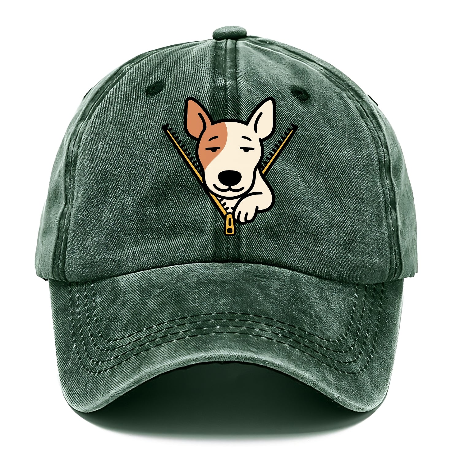 Bull Terrier - Classic Cap - Forest Mist(Green)