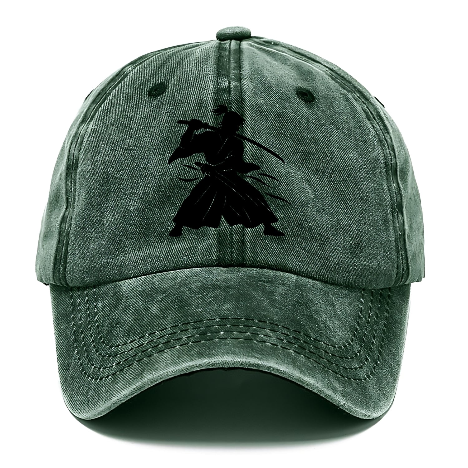 Japanese samurai sword draw - Classic Cap - Forest Mist(Green)