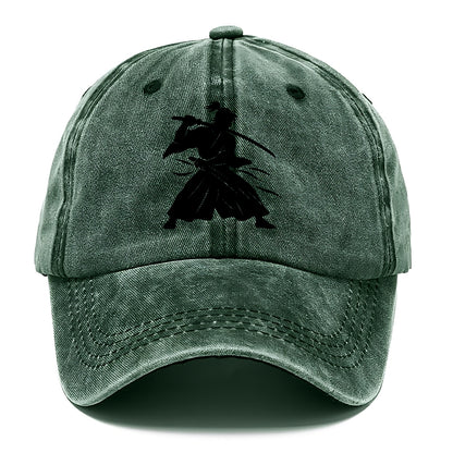 Japanese samurai sword draw - Classic Cap - Forest Mist(Green)