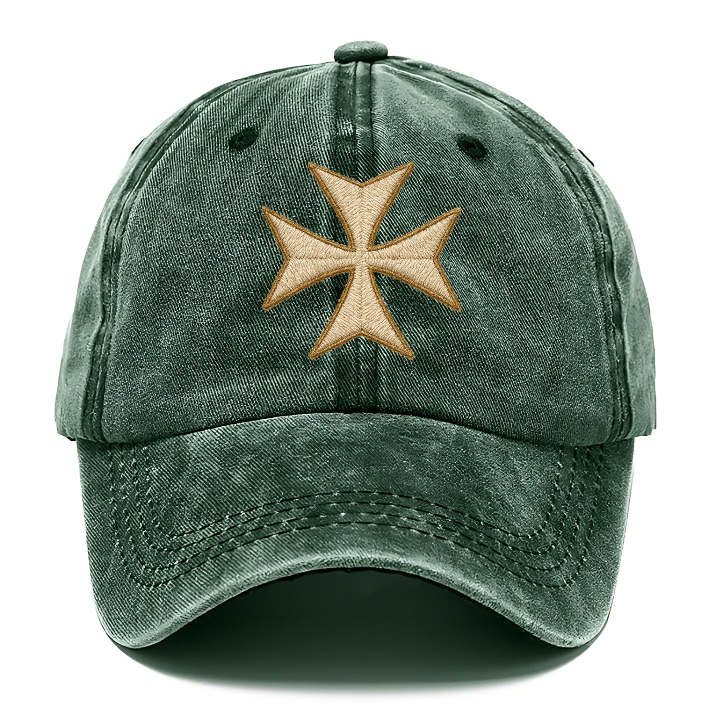 Hospitaller Cross  - Classic Cap - Forest Mist(Green)