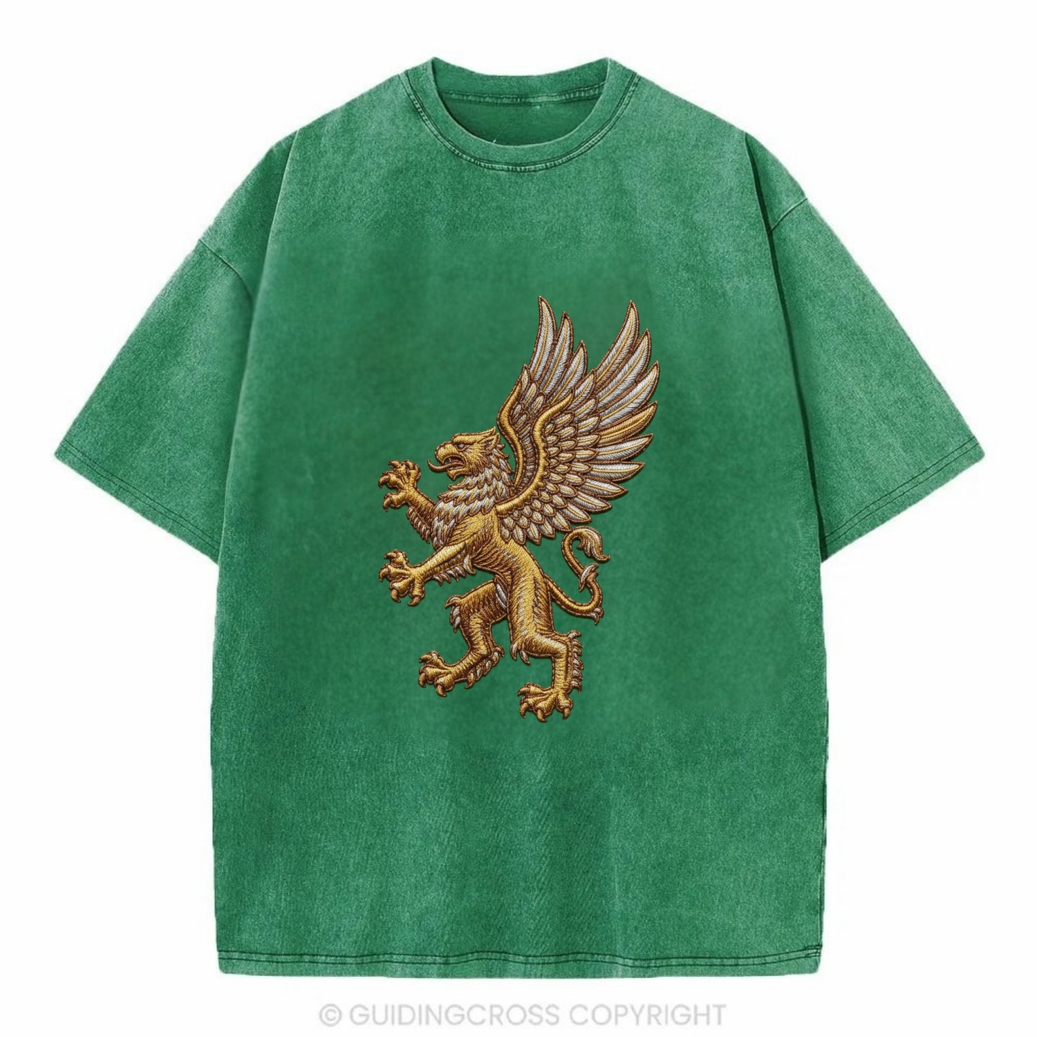 Griffin - Vintage T-shirt - Forest Mist(Green)