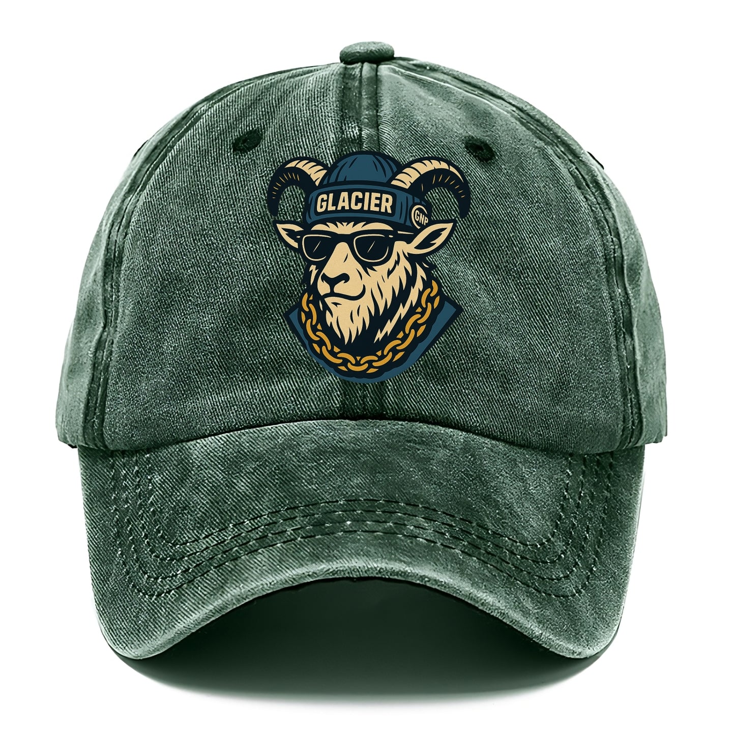 Glacier Mountain Goat - Classic Cap - Forest Mist(Green)