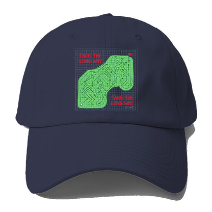 Long Way Golf Baseball Cap