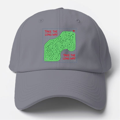 Long Way Golf Baseball Cap