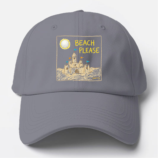 Beach Please Par Baseball Cap