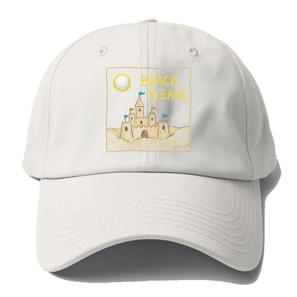 Beach Please Par Baseball Cap