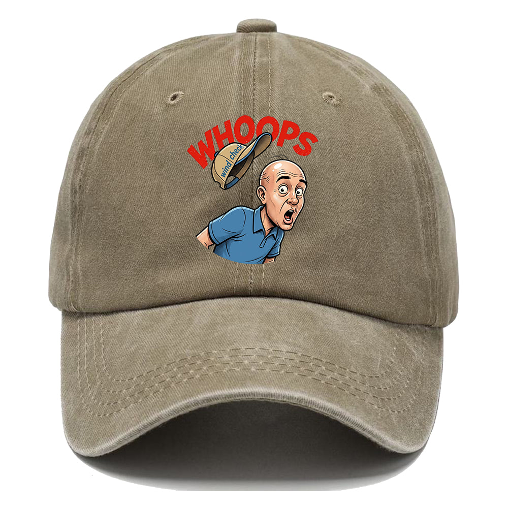 Wind Check Whoops Classic Cap